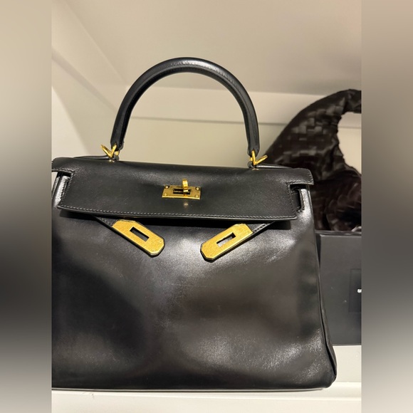 Hermes Box Kelly Retourne 28 - Picture 5 of 13